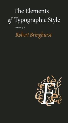 Robert Bringhurst, Robert Bringhurst: The elements of typographic style (2012)