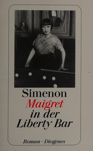 Maigret in der Liberty-Bar (German language, 1986, Diogenes-Verlag)