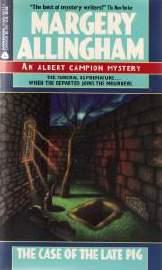 Margery Allingham: The case of the late pig. (1964, Avon Books)