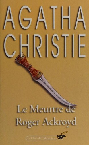 Le meurtre de Roger Ackroyd (Paperback, French language, 1992, Librairie des Champs-Élysées)