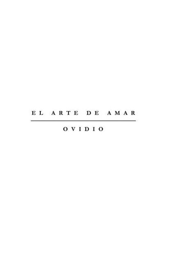 El arte de amar (Spanish language, [publisher not identified])