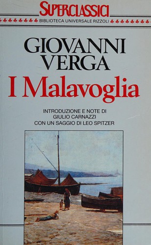 I Malavoglia (Italian language, 1993, Rizzoli)