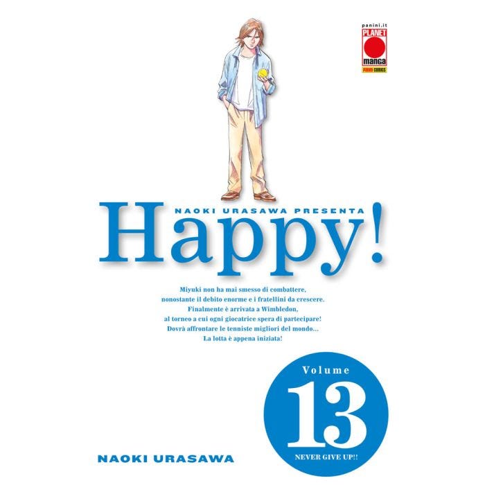 Naoki Urasawa: Happy! vol. 13 (Italiano language, 2023, Planet Manga)