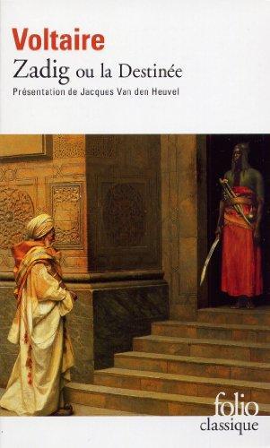 Zadig ou La destinée (French language, 1999, Éditions Gallimard)