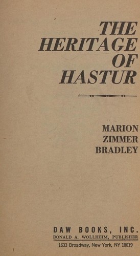 The Heritage of Hastur (Paperback, 1984, DAW)