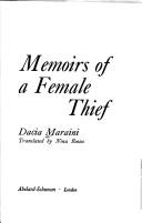 Memoirs of a female thief. (1973, Abelard-Schuman)