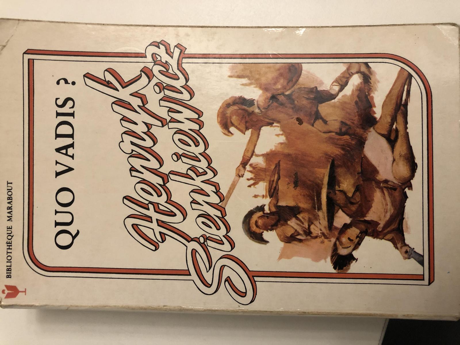 Henryk Sienkiewicz: Quo Vadis? (French language, 1975, Marabout)