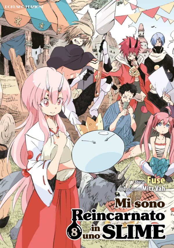 Fuse: Mi sono Reincarnato in uno Slime, Vol. 8 (Paperback, Italiano language, 2025, Dokusho Edizioni)