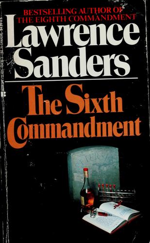 Lawrence Sanders: The sixth commandment (1980, Berkley Books, Berkley)