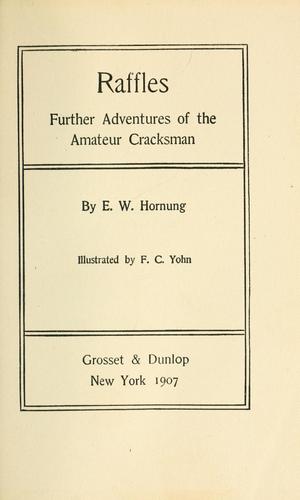 Raffles (1907, Grosset & Dunlap)