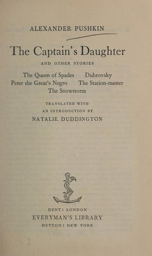 Alexandr Sergeevich Pushkin: The Captain's Daughter (1961, Dutton Adult)