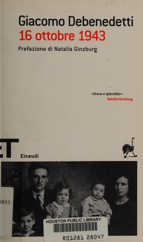 16 ottobre 1943 (Italian language, 2001, Einaudi)
