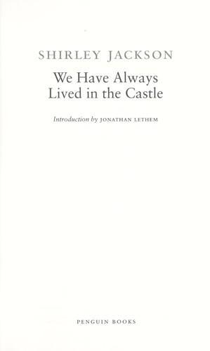 We have always lived in the castle (2006)