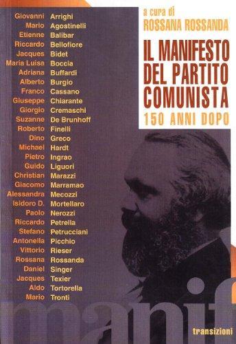 Il Manifesto del Partito comunista (Italian language, 2000)