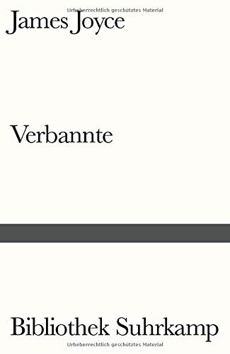 James Joyce: Verbannte (Paperback, 2016, Suhrkamp Verlag AG)