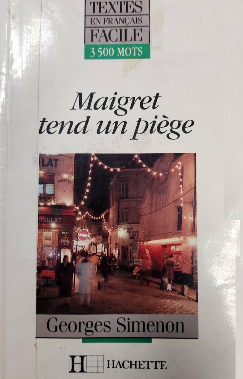 Maigret tend un piège (French language, 1973, Hachette)