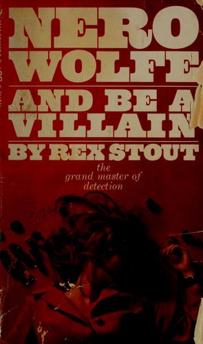 And be a villain (1961, Bantam Books)