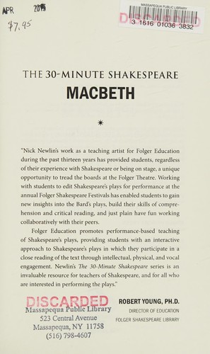 Macbeth (2010, Nicolo Whimsey Press)