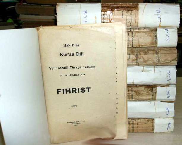Hak Dini Kur'an Dili (Turkish language)