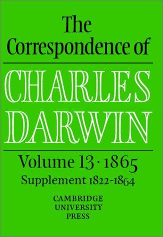 Charles Darwin: The Correspondence of Charles Darwin (Hardcover, Cambridge University Press)
