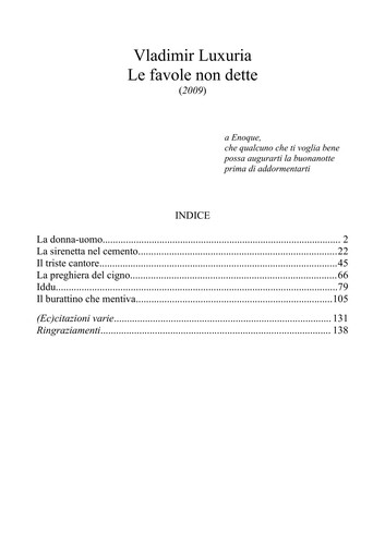 Vladimir Luxuria: Le favole non dette (Italian language, 2009, Bompiani)