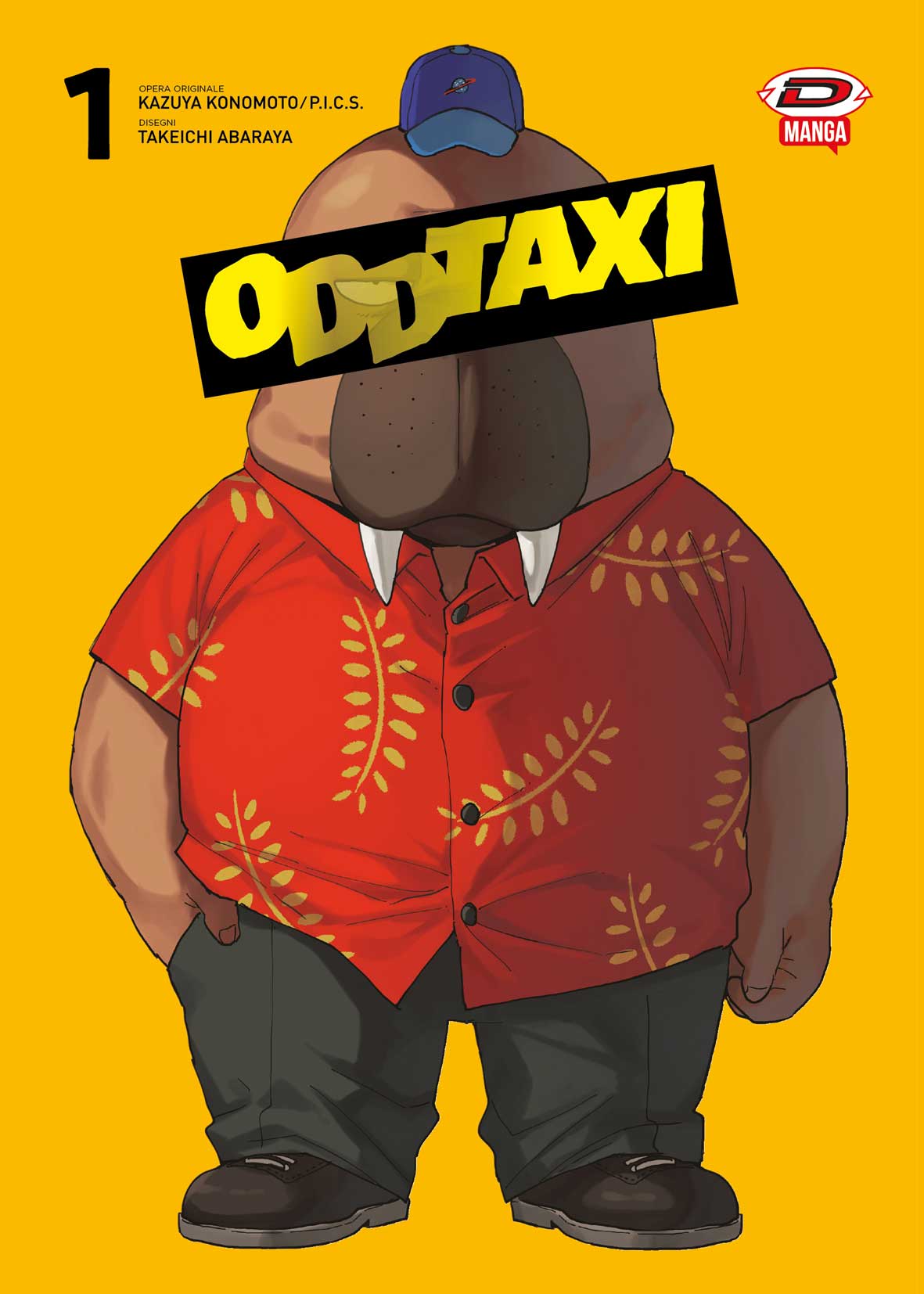 KAZUYA KONOMOTO, TAKEICHI ABARAYA: Oddtaxi (Italian language, Dynit)