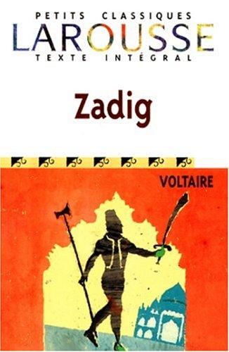 Zadig (Paperback, French language, 1998, Larousse Editions)