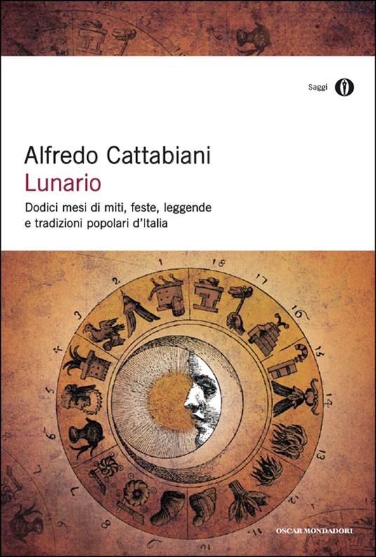 Alfredo Cattabiani: Lunario (EBook, Italian language, 1994, A. Mondadori)