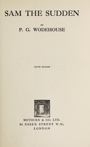 Sam the sudden (1920, F.D. Goodchild)