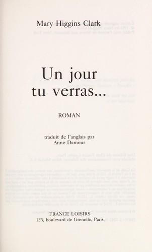 Mary Higgins Clark: Un jour tu verras (French language, 1994)