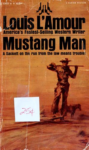 Louis L'Amour: Mustang man (1966, Bantam Books)