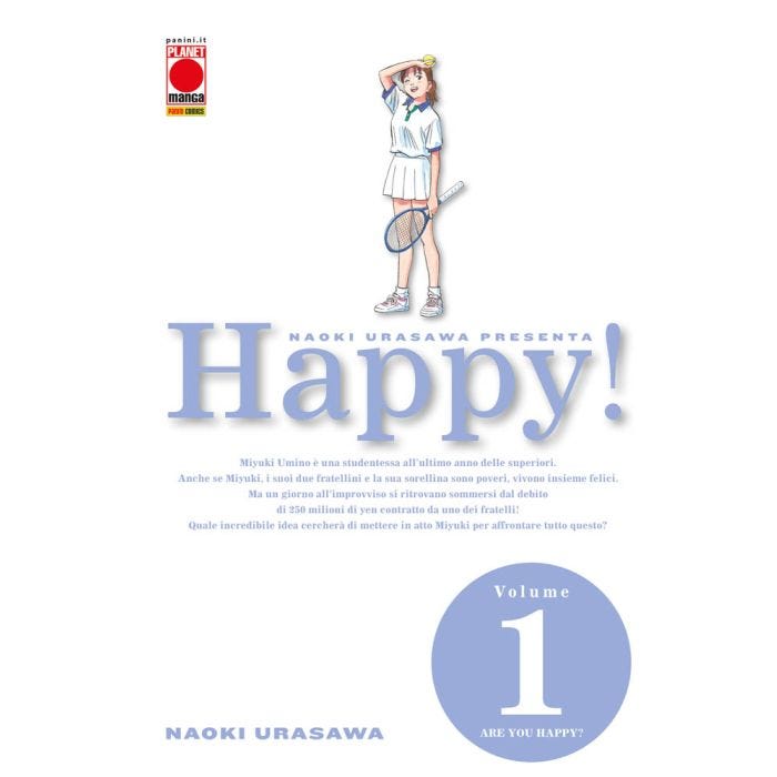 Naoki Urasawa: Happy! vol. 1 (Italiano language, 2023, Panini Comics)