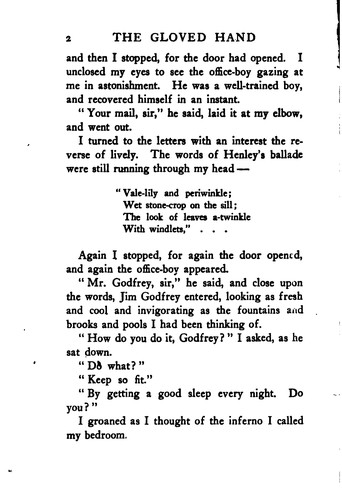 Burton Egbert Stevenson: The Gloved Hand: A Detective Story (1912, Dodd, Mead and company)