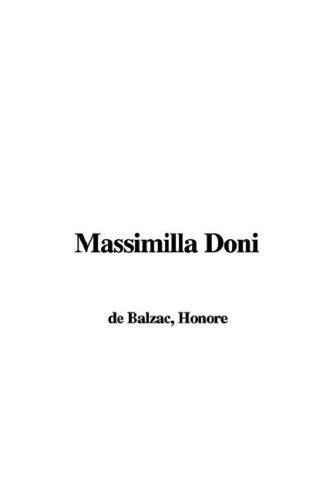 Honoré de Balzac: Massimilla Doni (Paperback, 2005, IndyPublish.com)