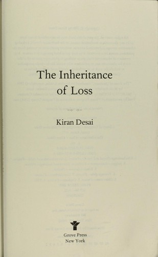 Kiran Desai: The inheritance of loss (Paperback, 2006, Grove Press)