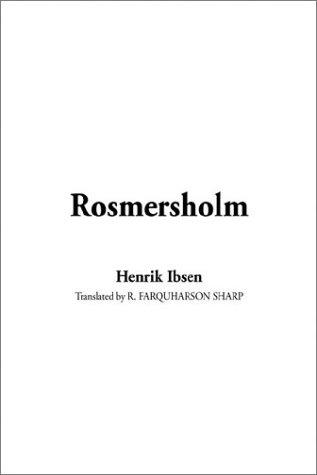 Rosmersholm (Hardcover, 2002, IndyPublish.com)