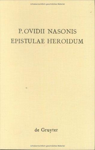 Epistulae heroidum (Latin language, 1971, W. de Gruyter)