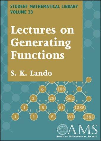 Lectures on generating functions (2003)