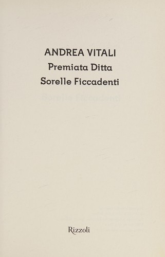 Premiata ditta Sorelle Ficcadenti (Italian language, 2014)