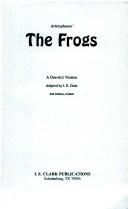 Frogs (Paperback, 1965, I. E. Clark)