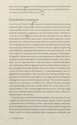 Sara R. Farris: In the Name of Women's Rights (2017, Duke University Press)