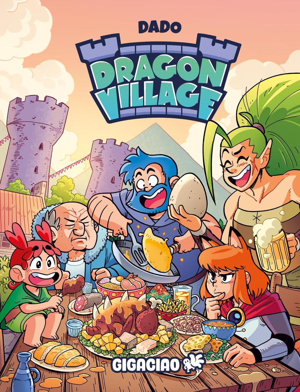 Davide "Dado" Caporali: Dragon Village (GraphicNovel, Italiano language, 2026, Gigaciao)