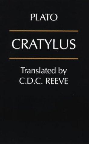 Plato: Cratylus (1998, Hackett Pub. Co.)