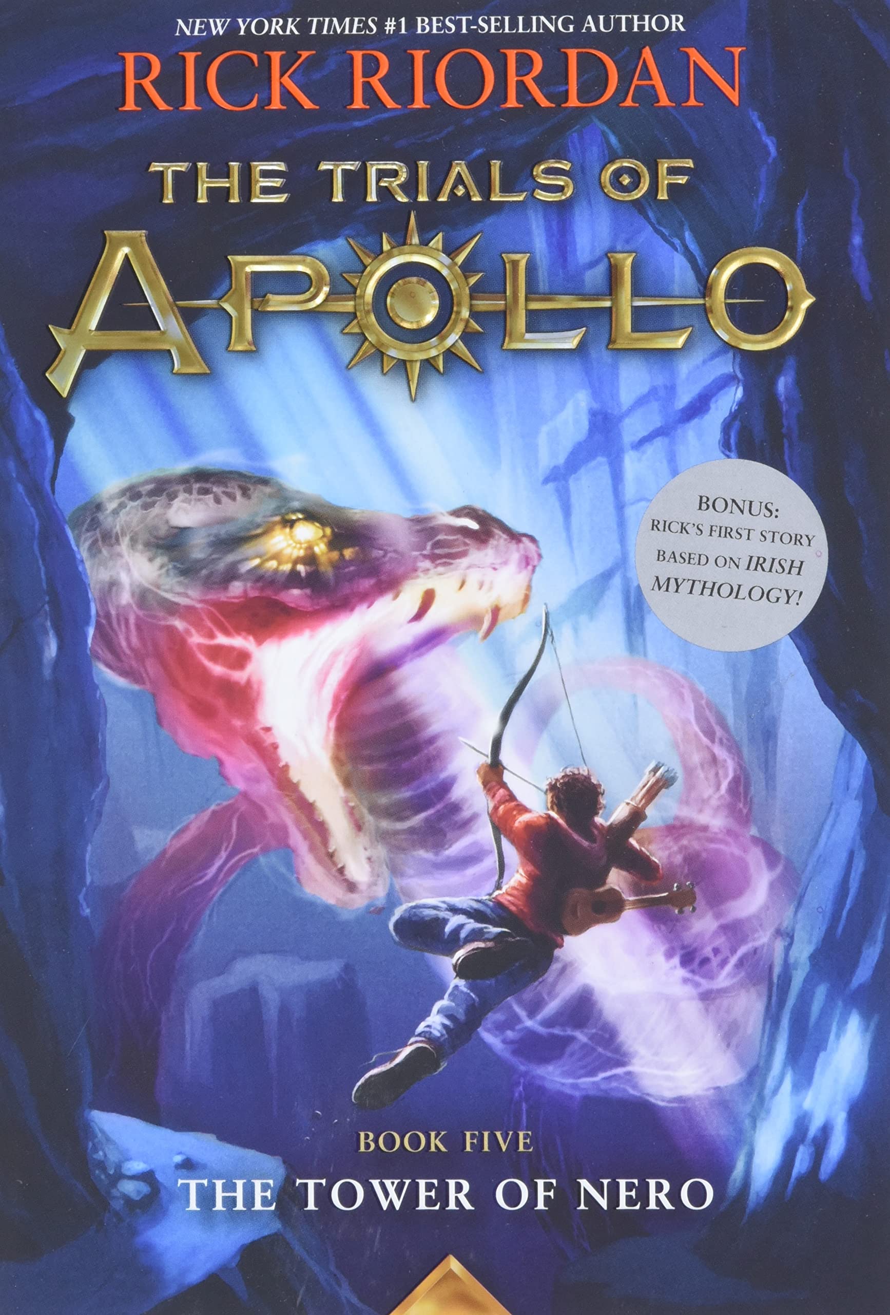 The Trials of Apollo: The tower of Nero (Inglese language, 2020, Disney, Hyperion)