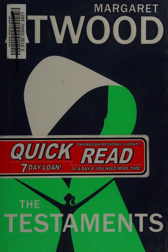 Margaret Atwood: Testaments (2019, McClelland & Stewart)