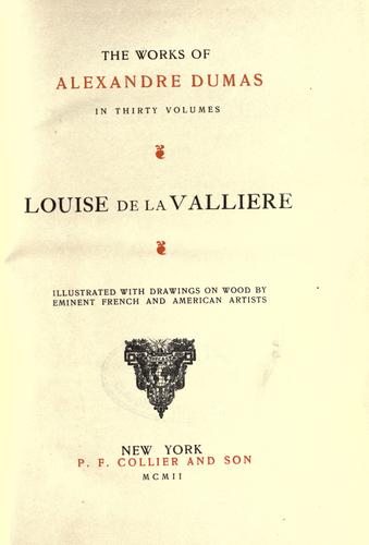 Louise de La Valliere. (1902, Collier)