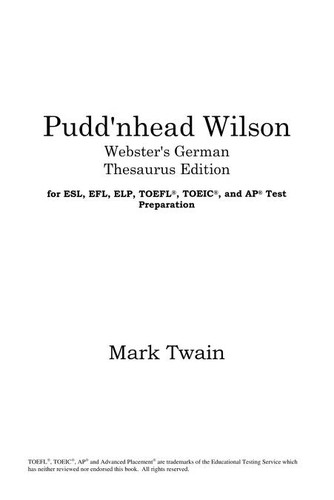 Pudd'nhead Wilson (EBook, 2005, ICON Classics)