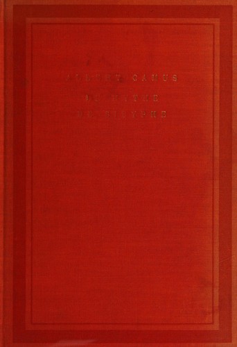 Le mythe de Sisyphe. (French language, 1942, Gallimard)