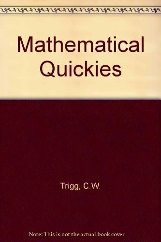Mathematical Quickies (Hardcover, 1967, McGraw-Hill)