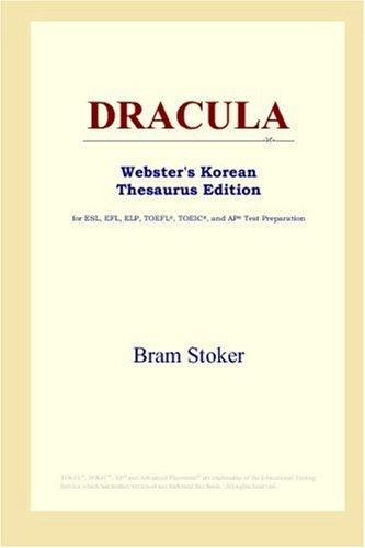DRACULA (Webster's Korean Thesaurus Edition) (Paperback, 2006, ICON Group International, Inc.)
